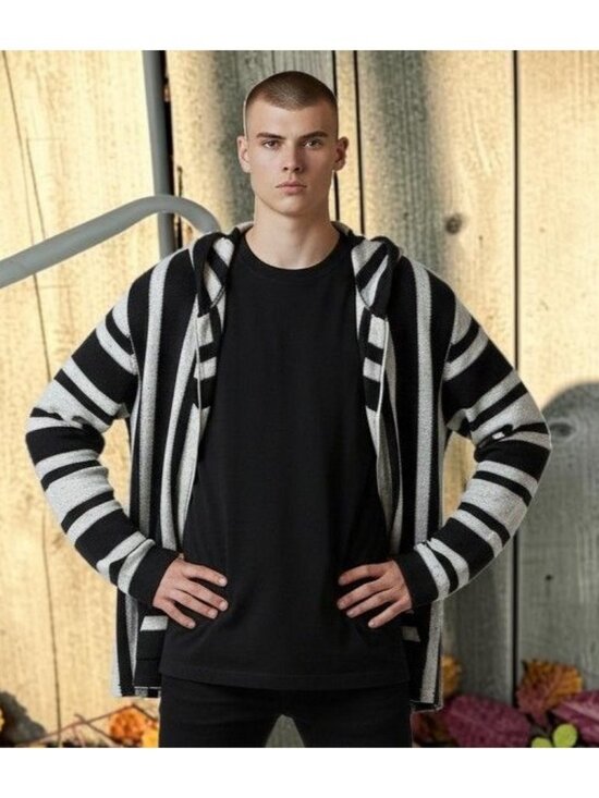 Lucky Brand Other - Lucky Brand Striped Baja Hoodie Unisex  size XXL  NEW WITH TAGS!